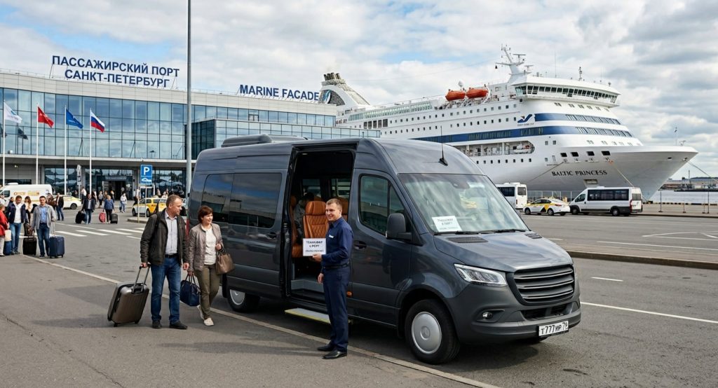 Трансфер на круизный терминал СПб